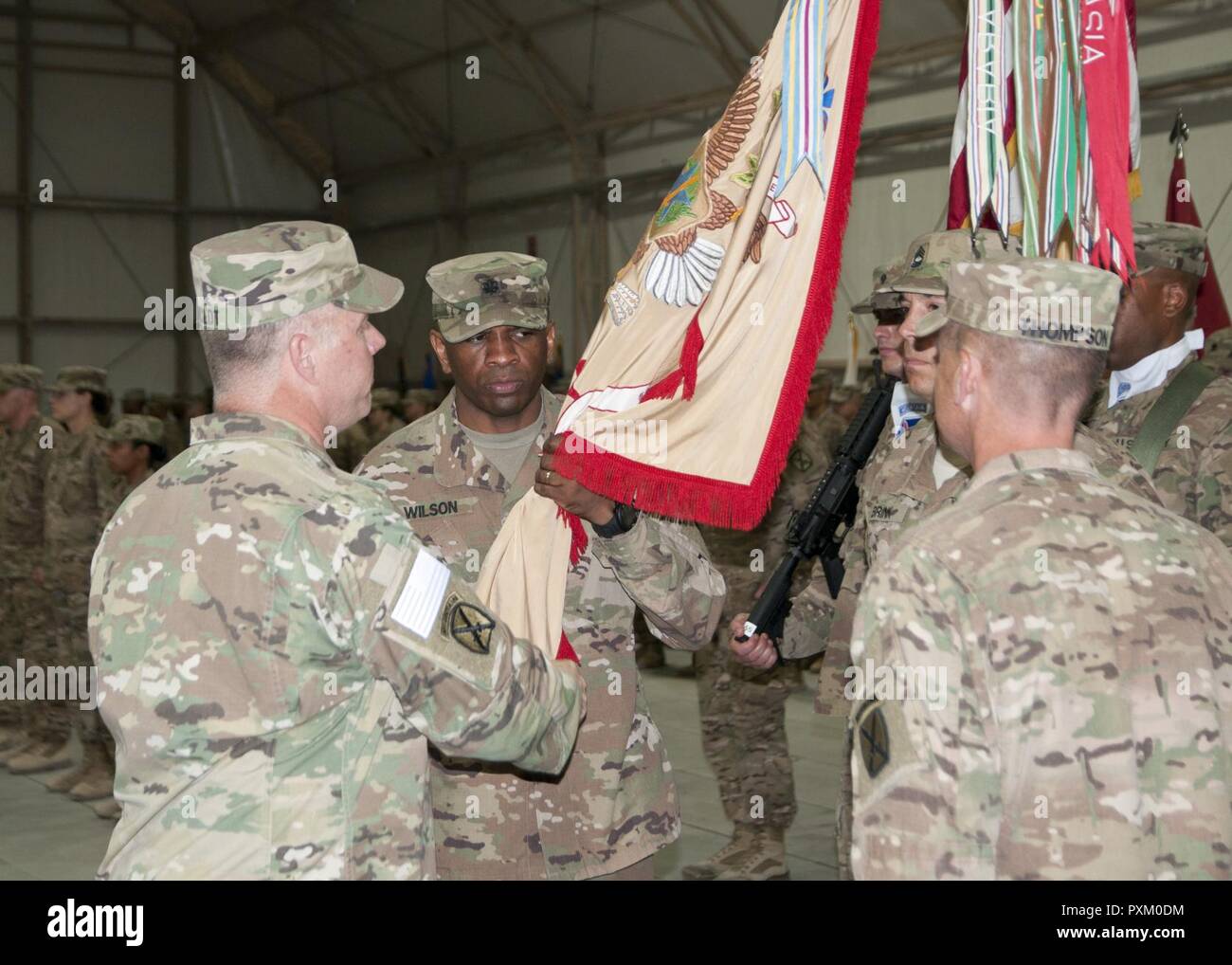 Lt. Col. Anthony L. Wilson Sr., the commander of the 548th Combat ...