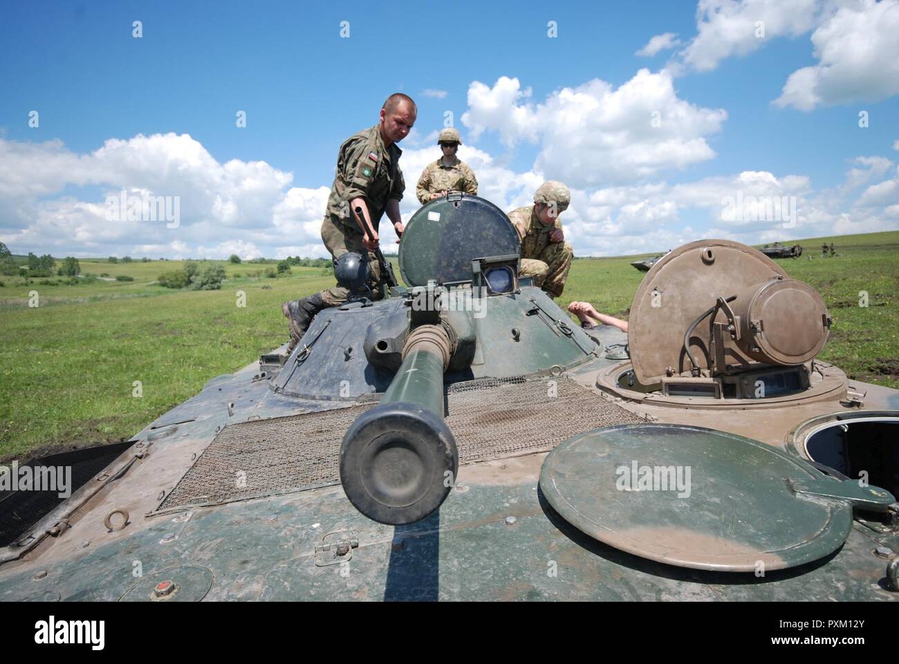 June 1 20170, soldiers from the US Army conducted familiarisation ...