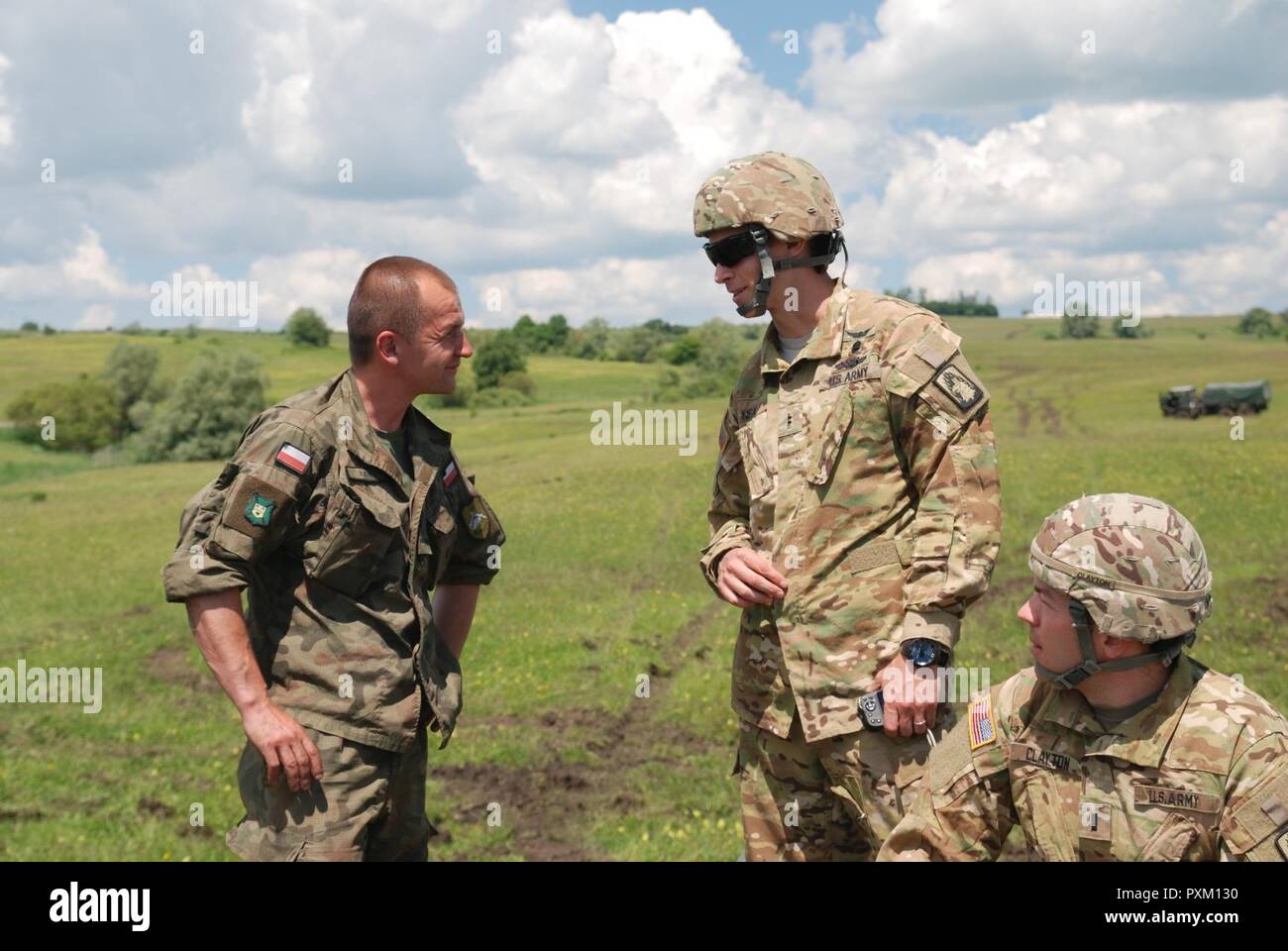June 1 20170, soldiers from the US Army conducted familiarisation ...