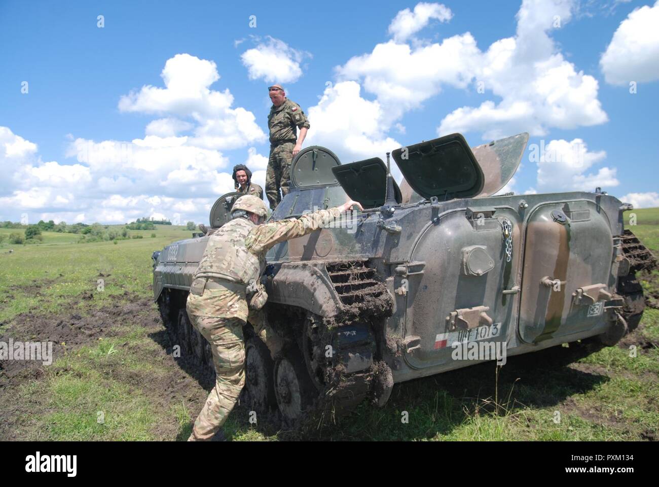 June 1 20170, soldiers from the US Army conducted familiarisation ...
