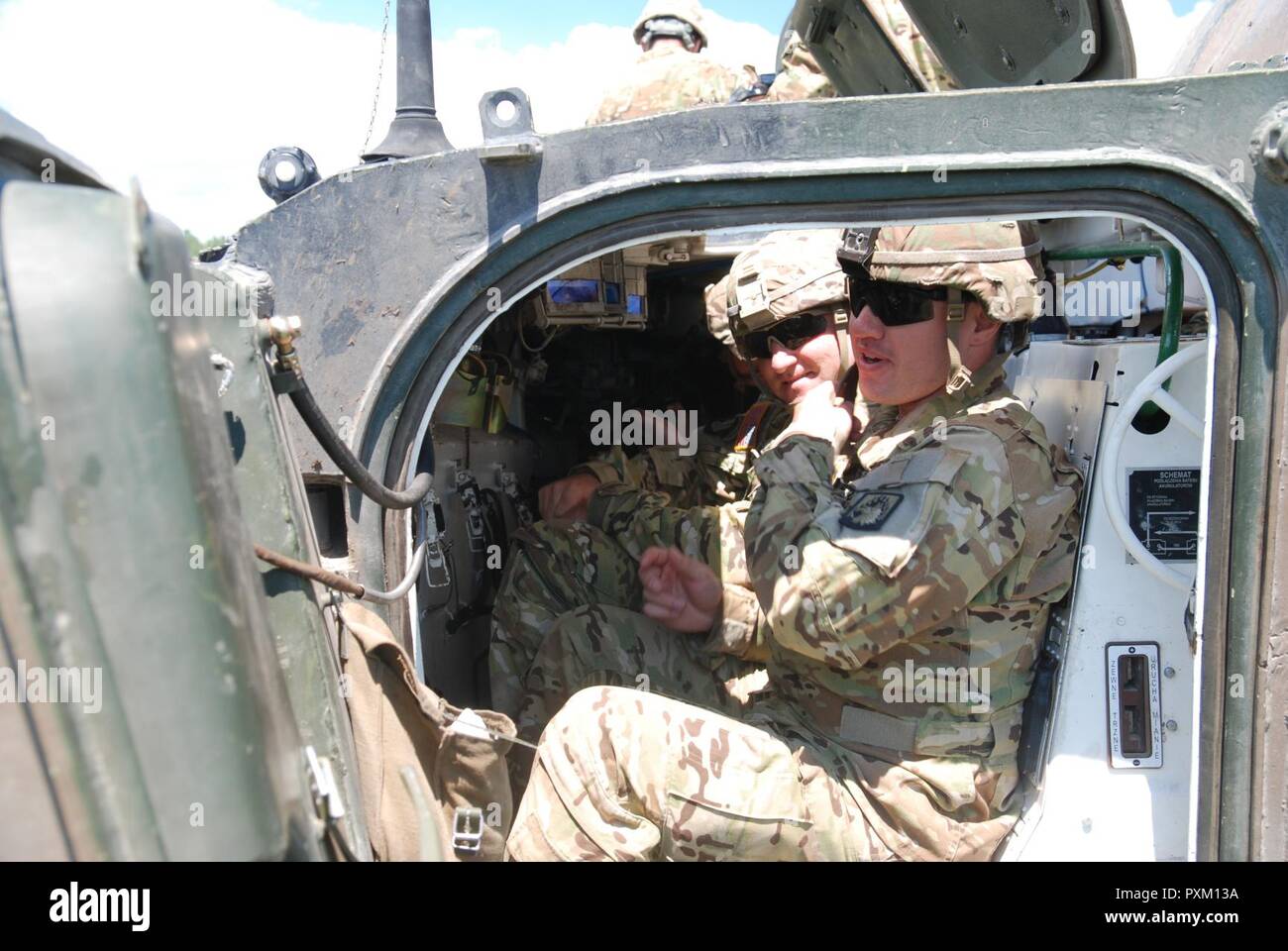June 1 20170, soldiers from the US Army conducted familiarisation ...