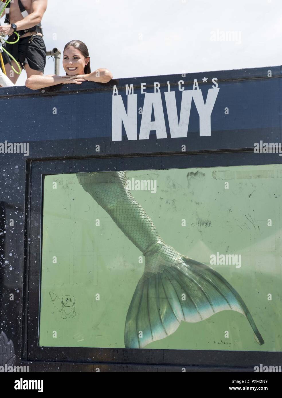 Norfolk Va June 10 17 A Mermaid Visits The Explosive Ordnance Disposal Group Eodgru 2 Dive Tank During The 41st Annual Norfolk Harborfest At The Norfolk Waterfront Norfolk Harborfest Is America S Largest Norfolk Va June 10 17 A Mermaid Visits The Explosive Ordnance Disposal Group Eodgru 2 Dive Tank During The 41st Annual Norfolk Harborfest At The Norfolk Waterfront Norfolk Harborfest Is America S Largest