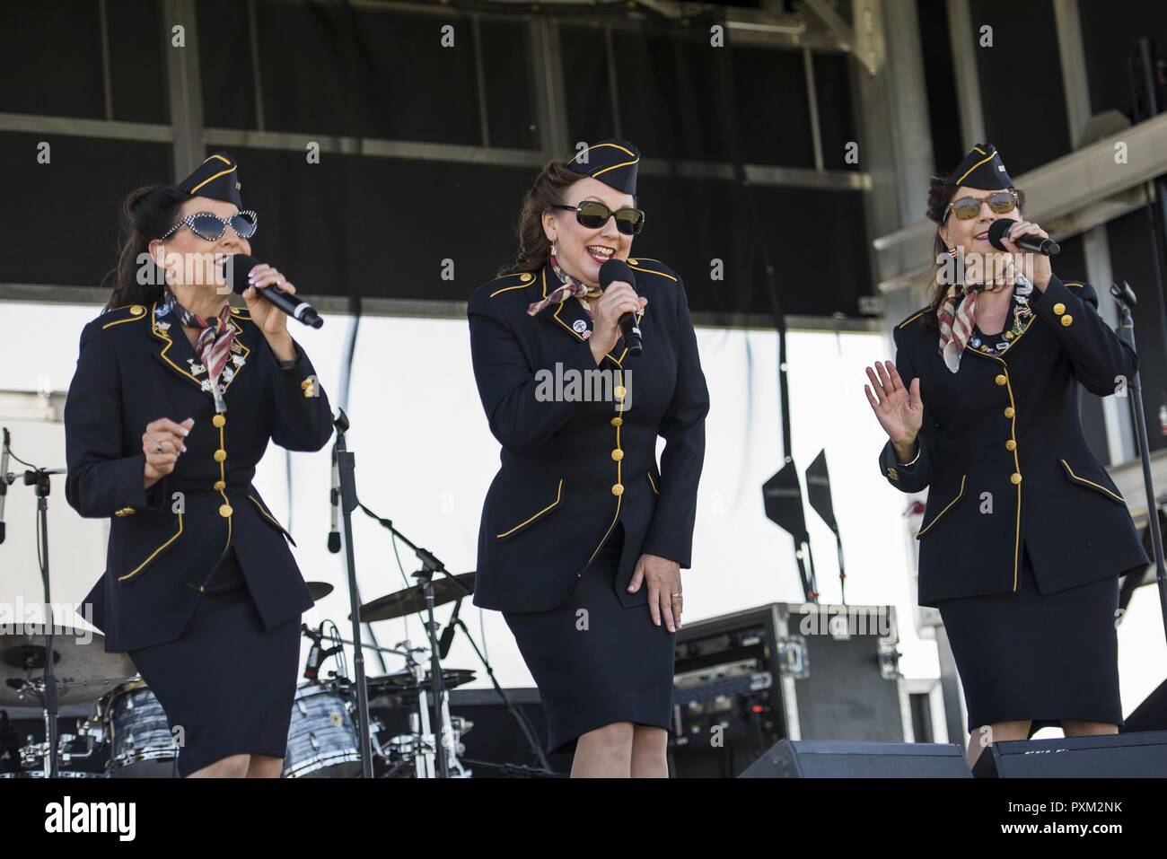 The Ladies For Liberty Perform During The Scott Airshow And Open