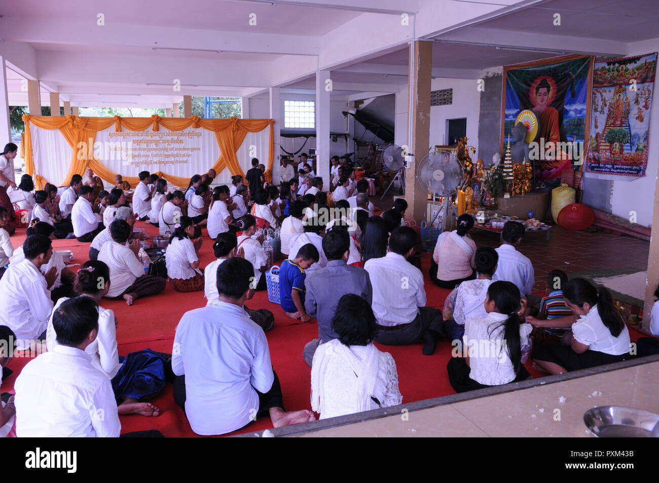 Cambodian rituals hi-res stock photography and images - Alamy