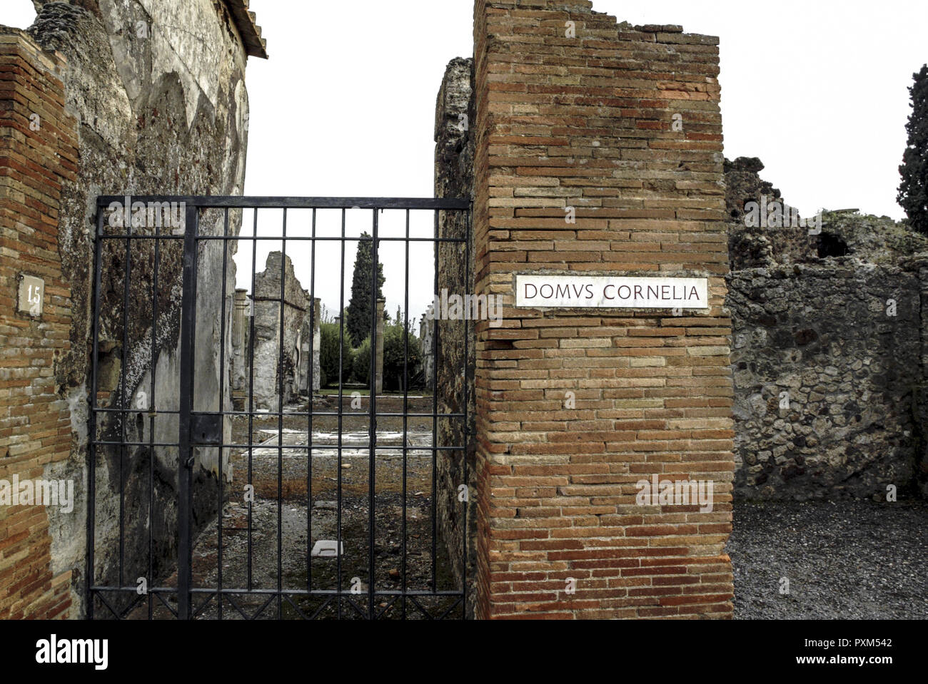 Italy, Pompeji Stock Photo