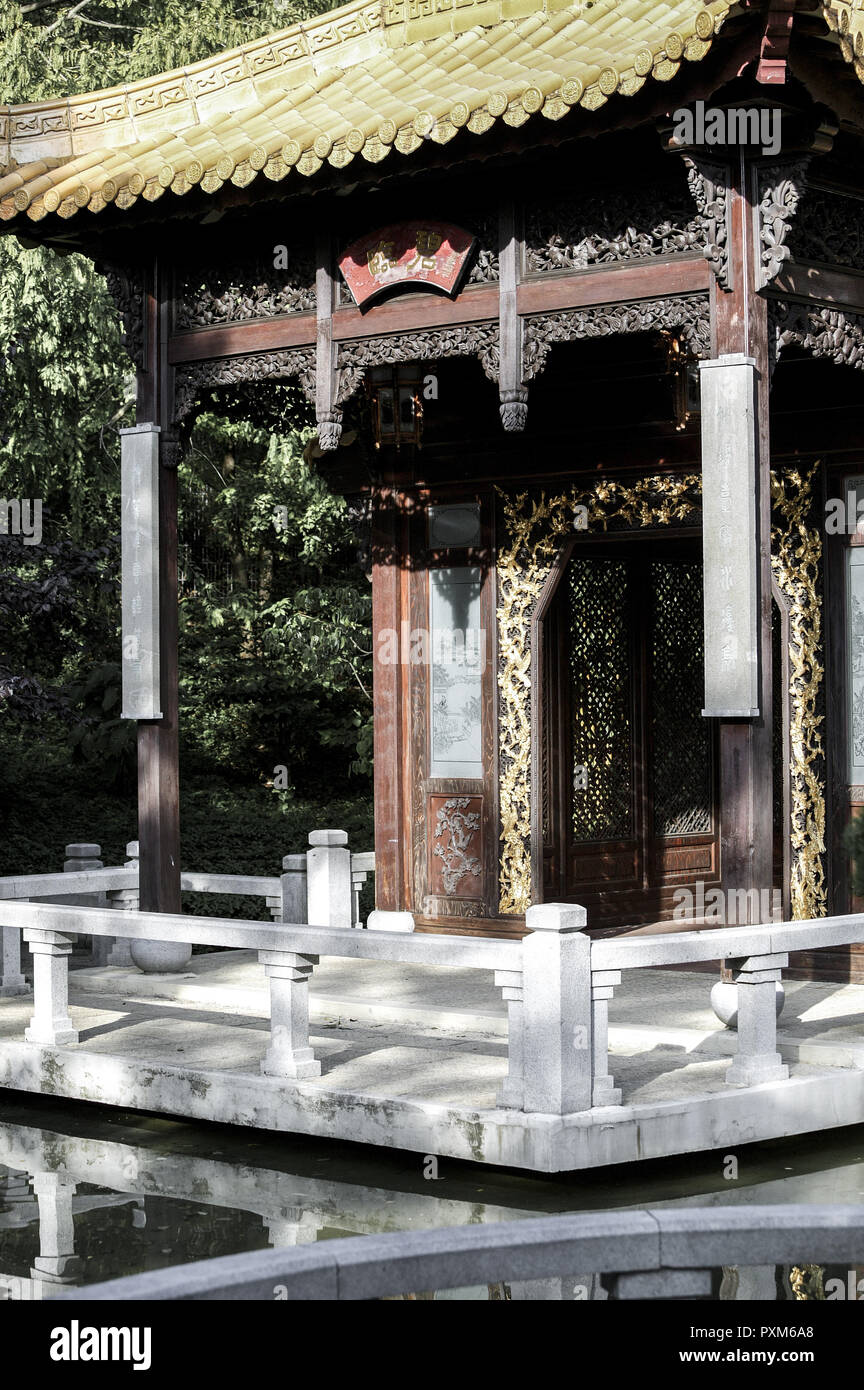 Deutschland Bayern Muenchen Westpark China , Chinesischer Garten