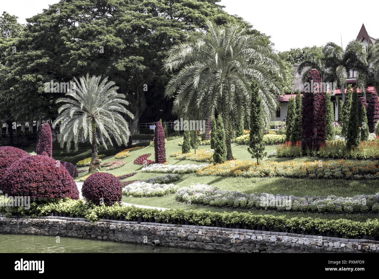 Thailand Siam Nong Nooch Village Tropical Garden Kultur Tradition ...