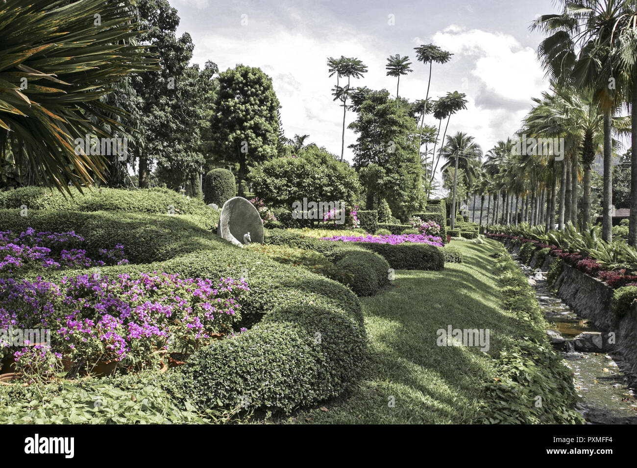 Thailand Siam Nong Nooch Village Tropical Garden Kultur Tradition ...
