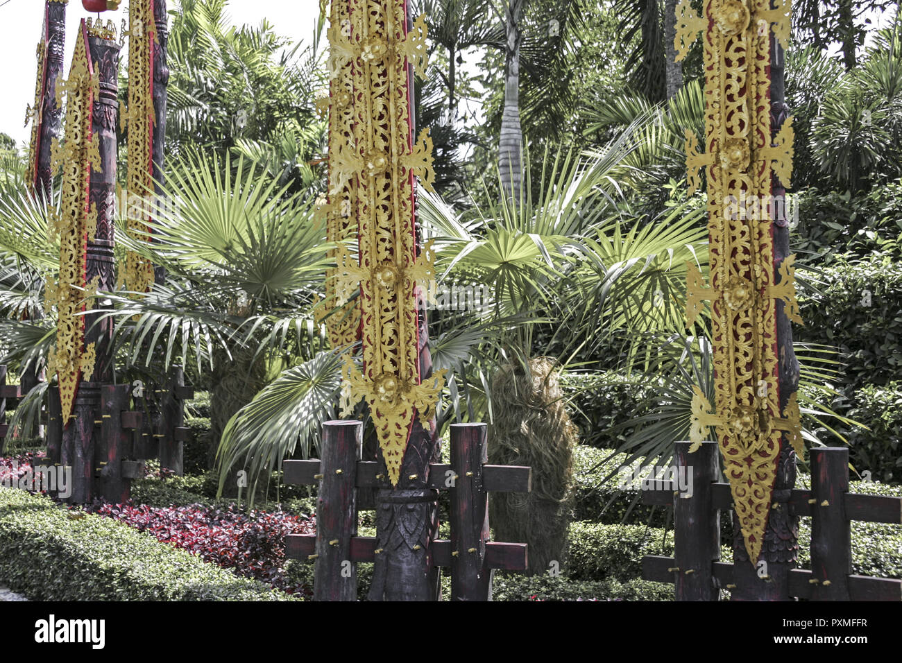 Thailand Siam Nong Nooch Village Tropical Garden Kultur Tradition ...