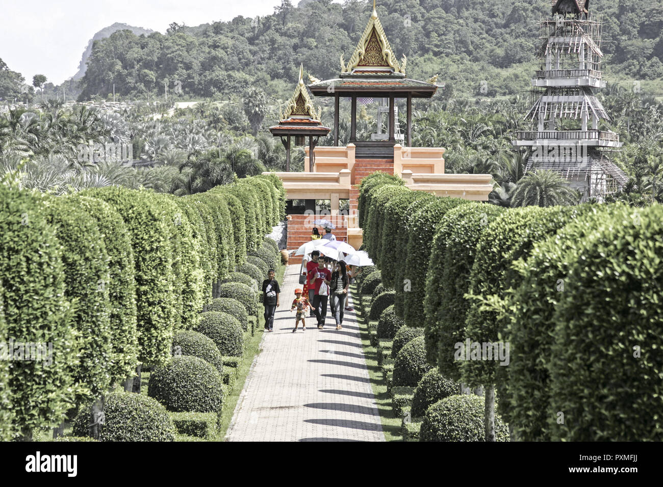 Thailand Siam Nong Nooch Village Tropical Garden Kultur Tradition ...