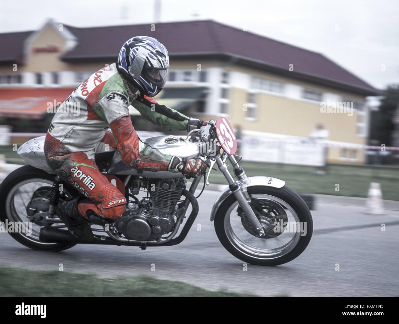 Start, Rennen, Classic, Slowakei, Fahrzeug, Fahrzeuge, Front, Klassiker,  Memorial, Motorrad, Motorradrennen, Oldtimer, historisch, historischer,  histo Stock Photo - Alamy