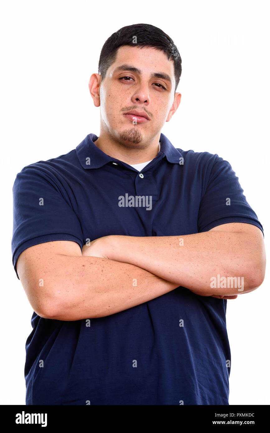 One man with arms crossed hi-res stock photography and images - Alamy