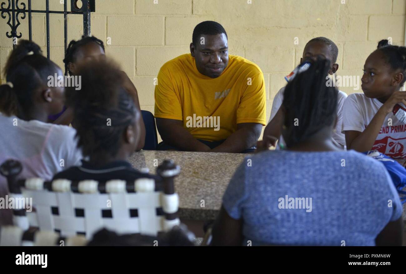 Jarvis Reed FREEPORT, Bahamas (June 16, 2017) Aviation Structural Mechanic Airman ...
