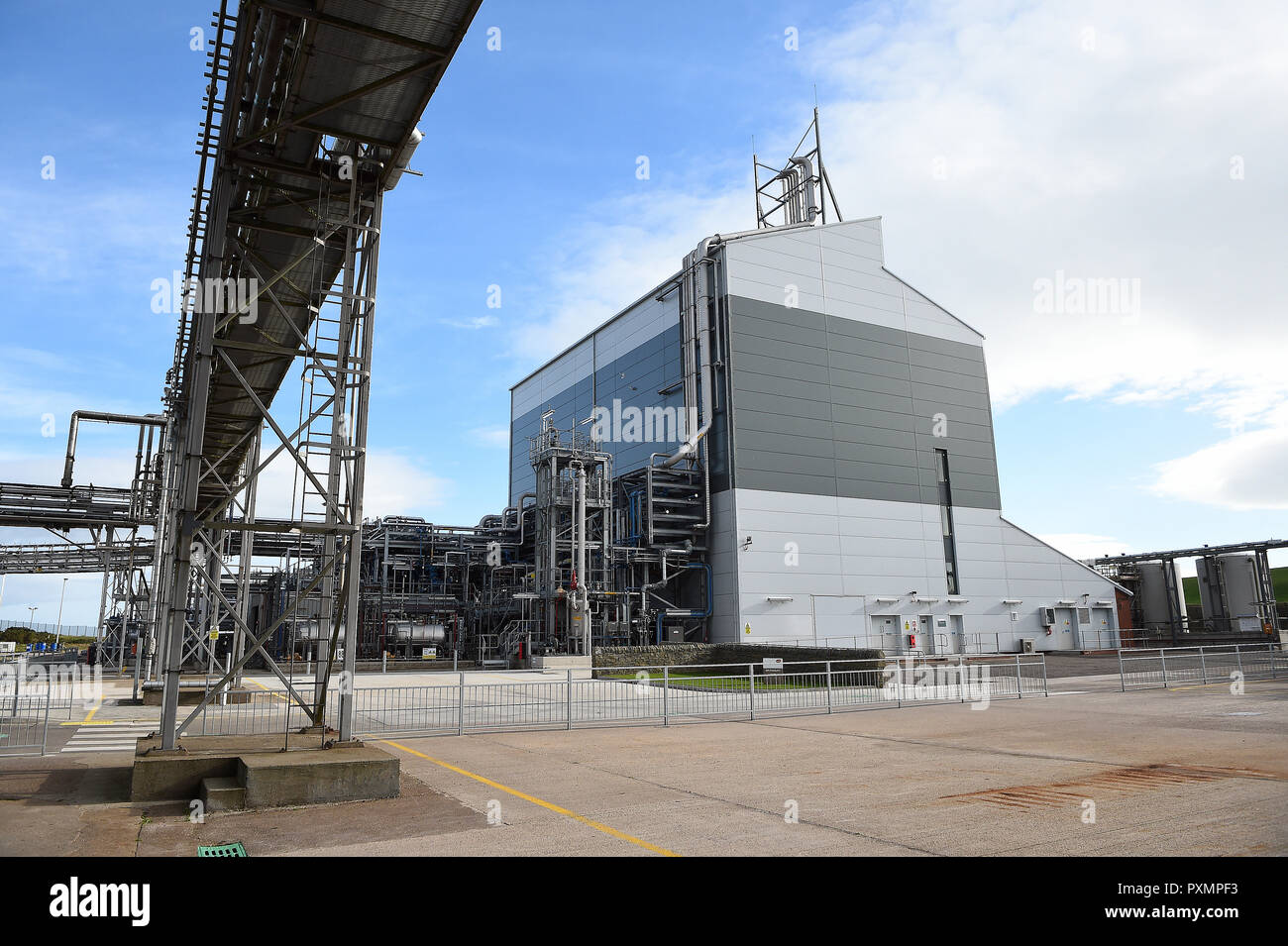 The new GlaxoSmithKline (GSK) production building, which First Minister ...