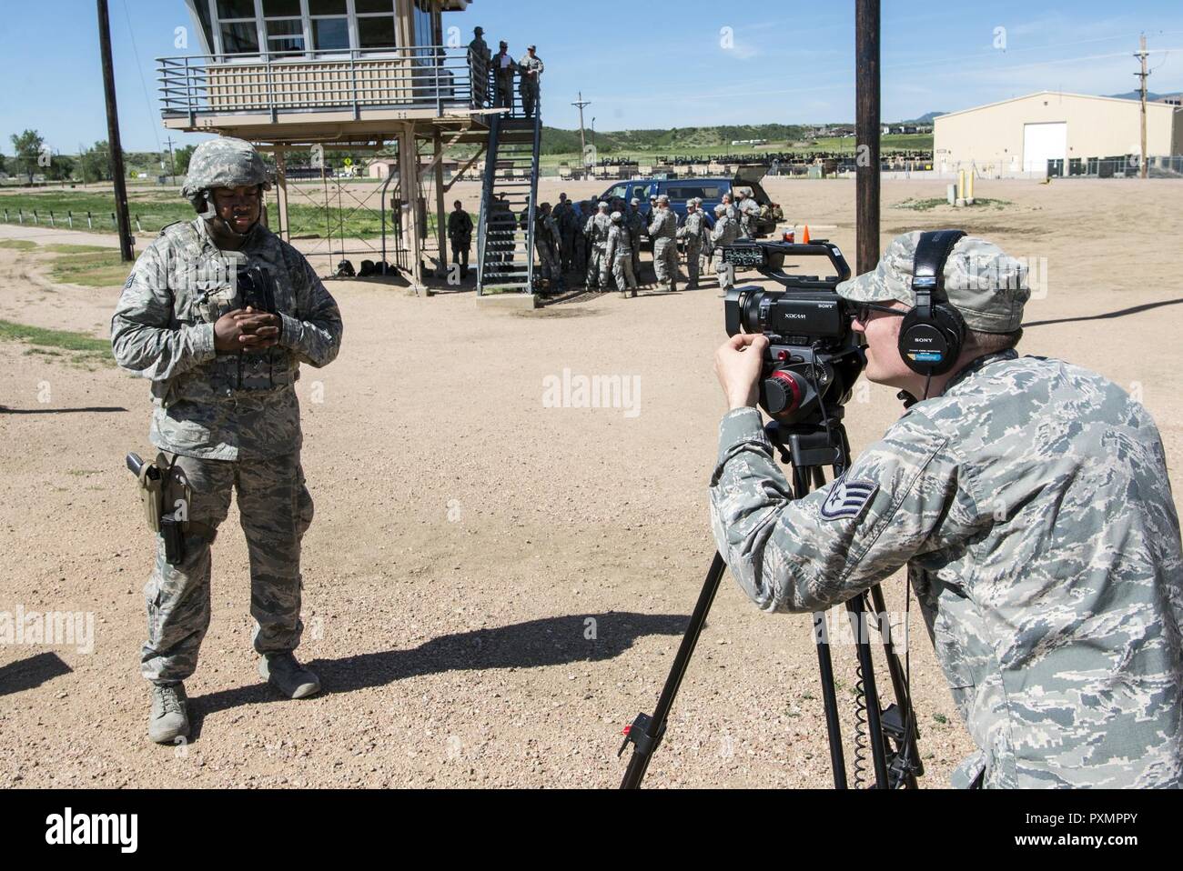 Staff Sgt Devin Casteel Left Combat Arms Non Commissioned