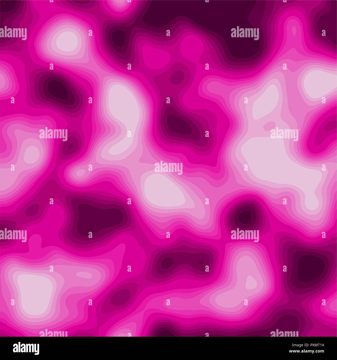 Topographic map contour background, Vector illustration for your design Stock Vector