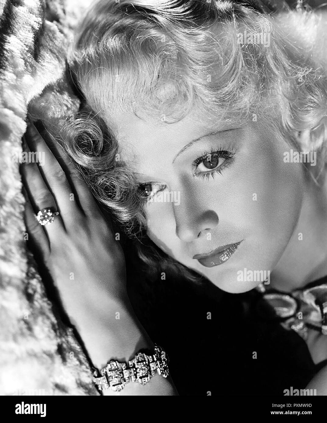 GLADYS GEORGE (1904-1954) American film and stage actress about 1938 ...