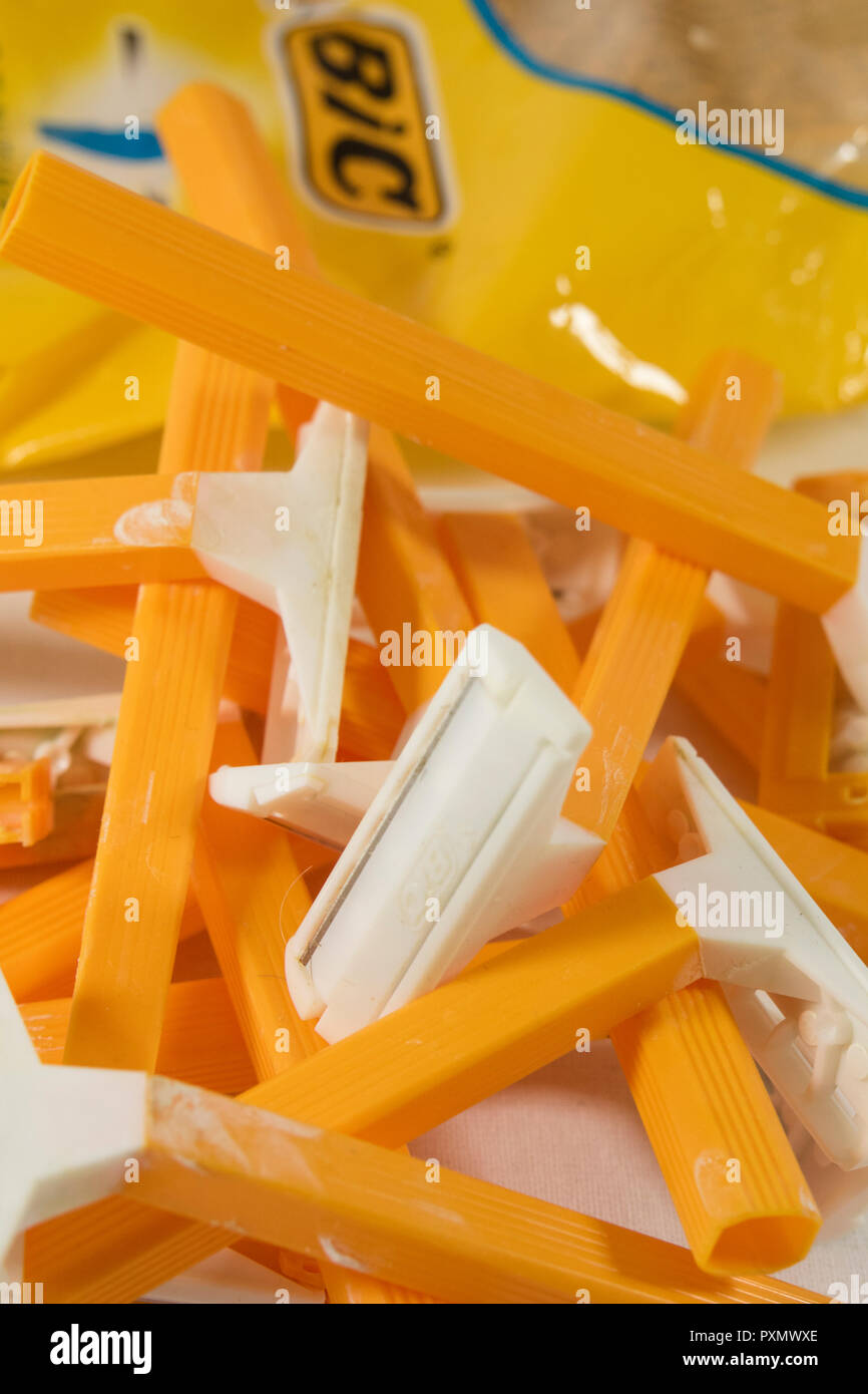 BIC disposable razors Stock Photo Alamy