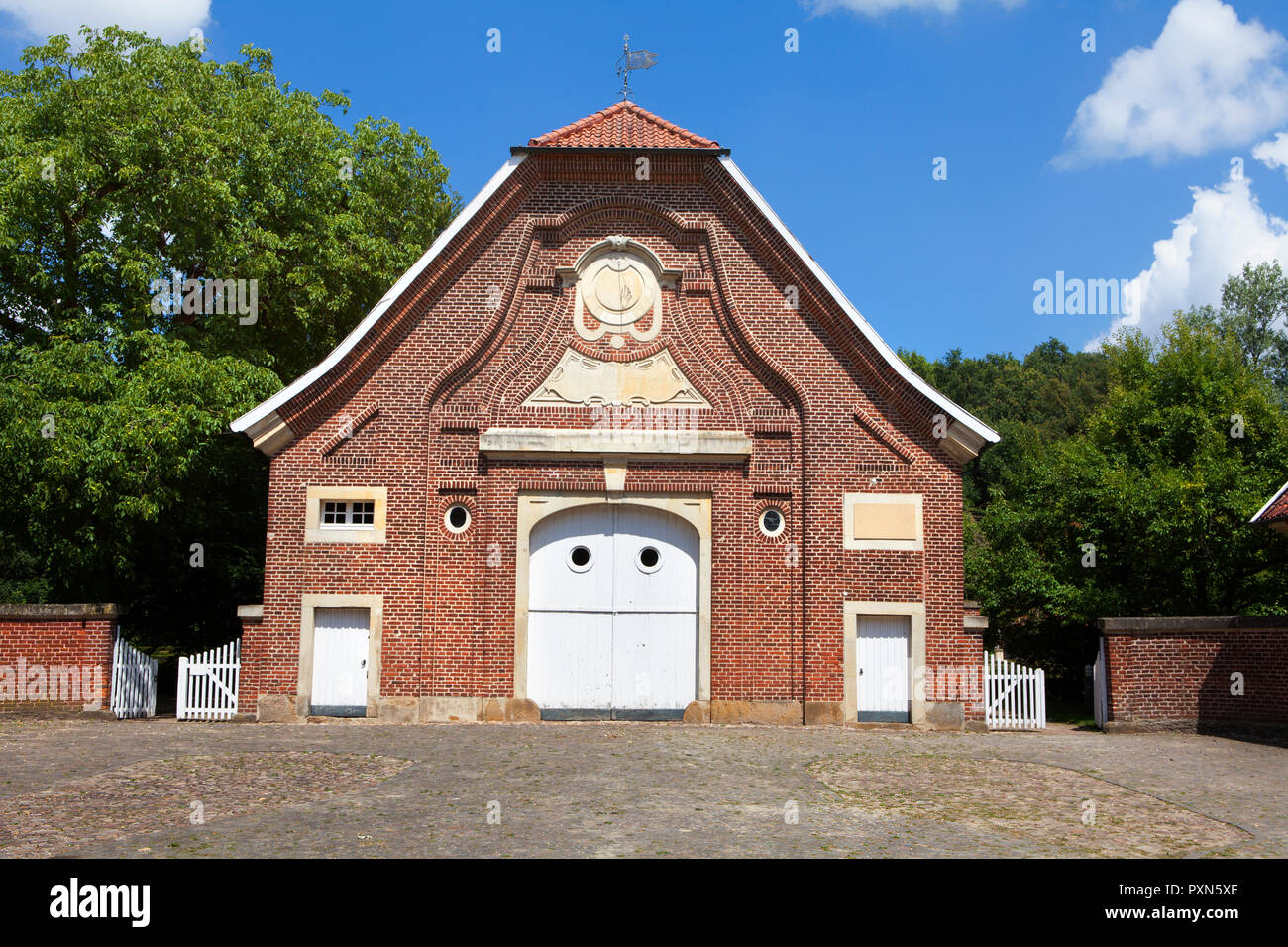 Haus Rüschhaus, Nienberge, Münster, North Rhine-Westphalia, Germany; Europe Stock Photo