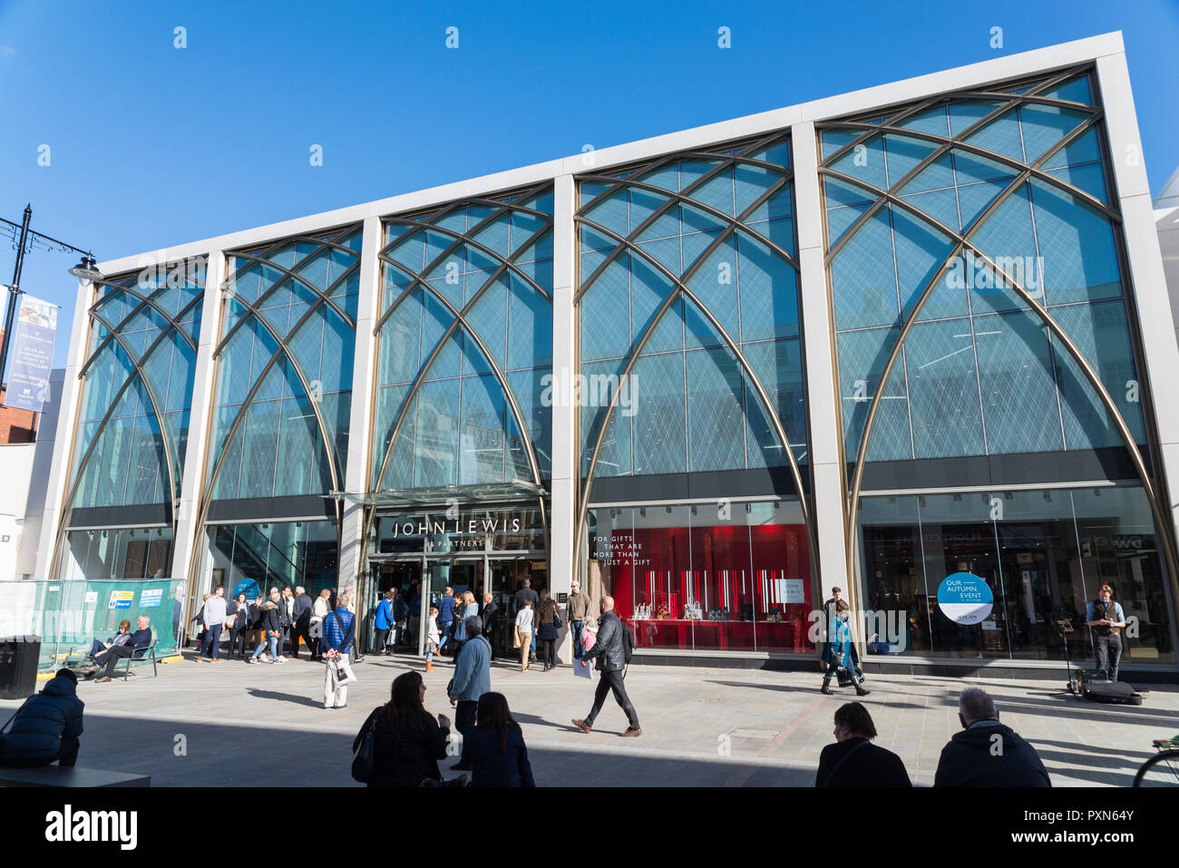 The new John Lewis Partnership department store in High Street