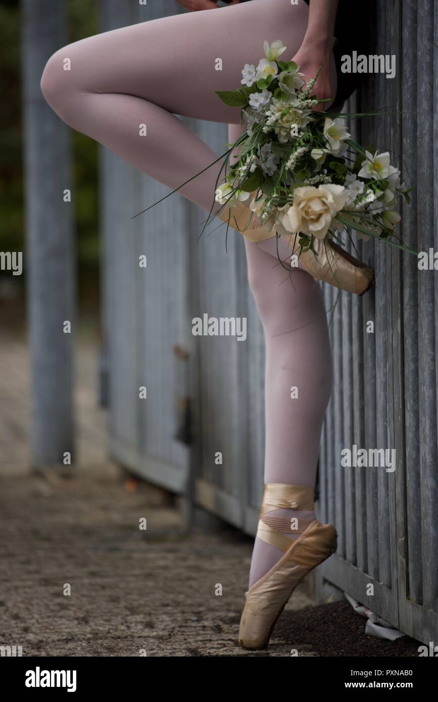 Urban Ballerina Stock Photo - Alamy