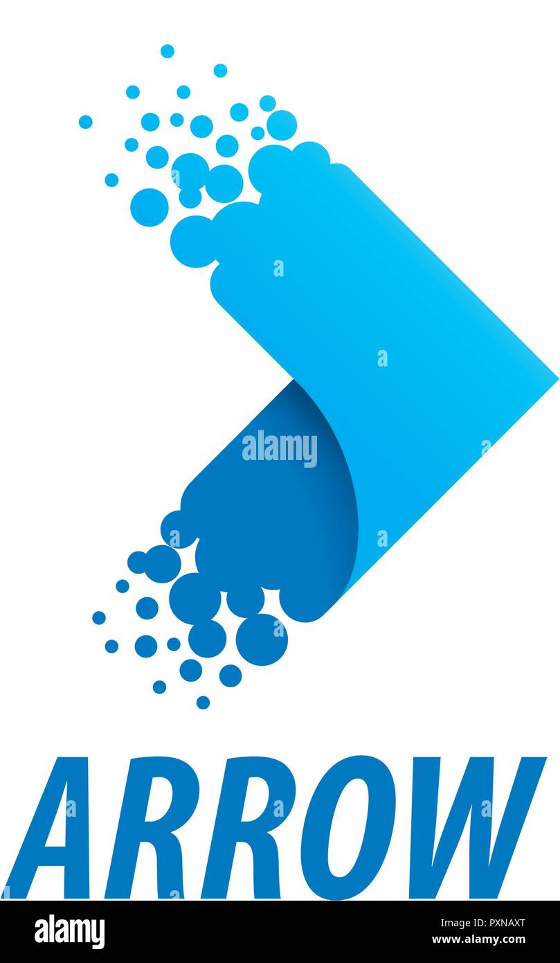 Abstract business logo icon design template with arrow Stock Vector ...