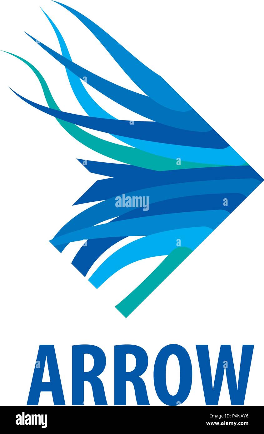 Abstract business logo icon design template with arrow Stock Vector ...