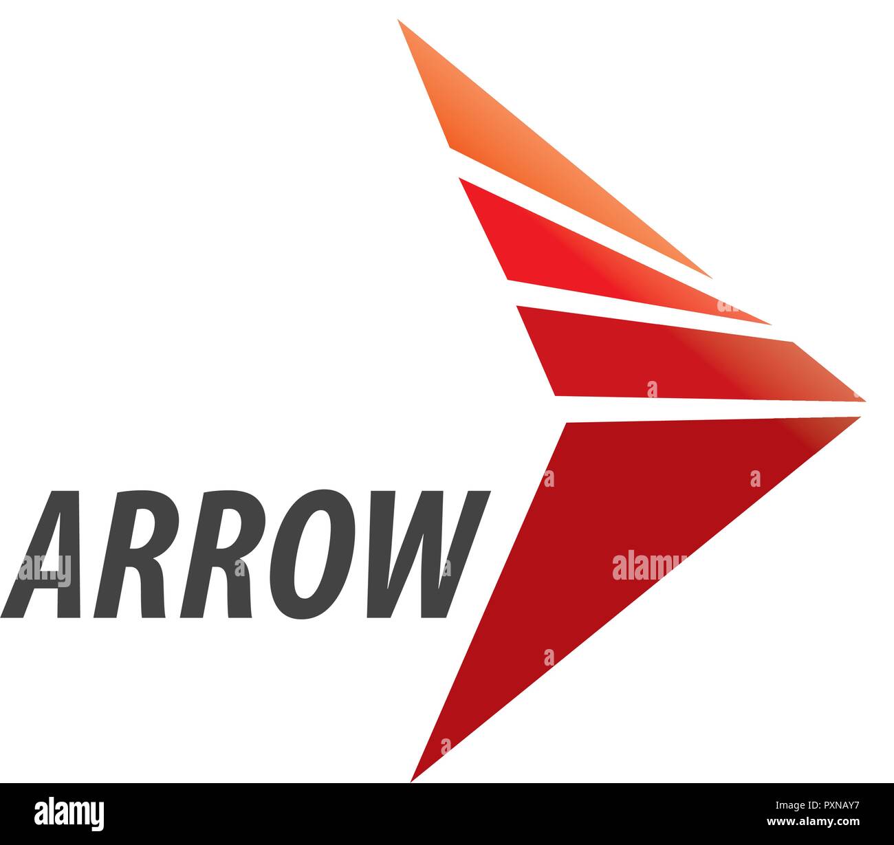Abstract business logo icon design template with arrow Stock Vector ...