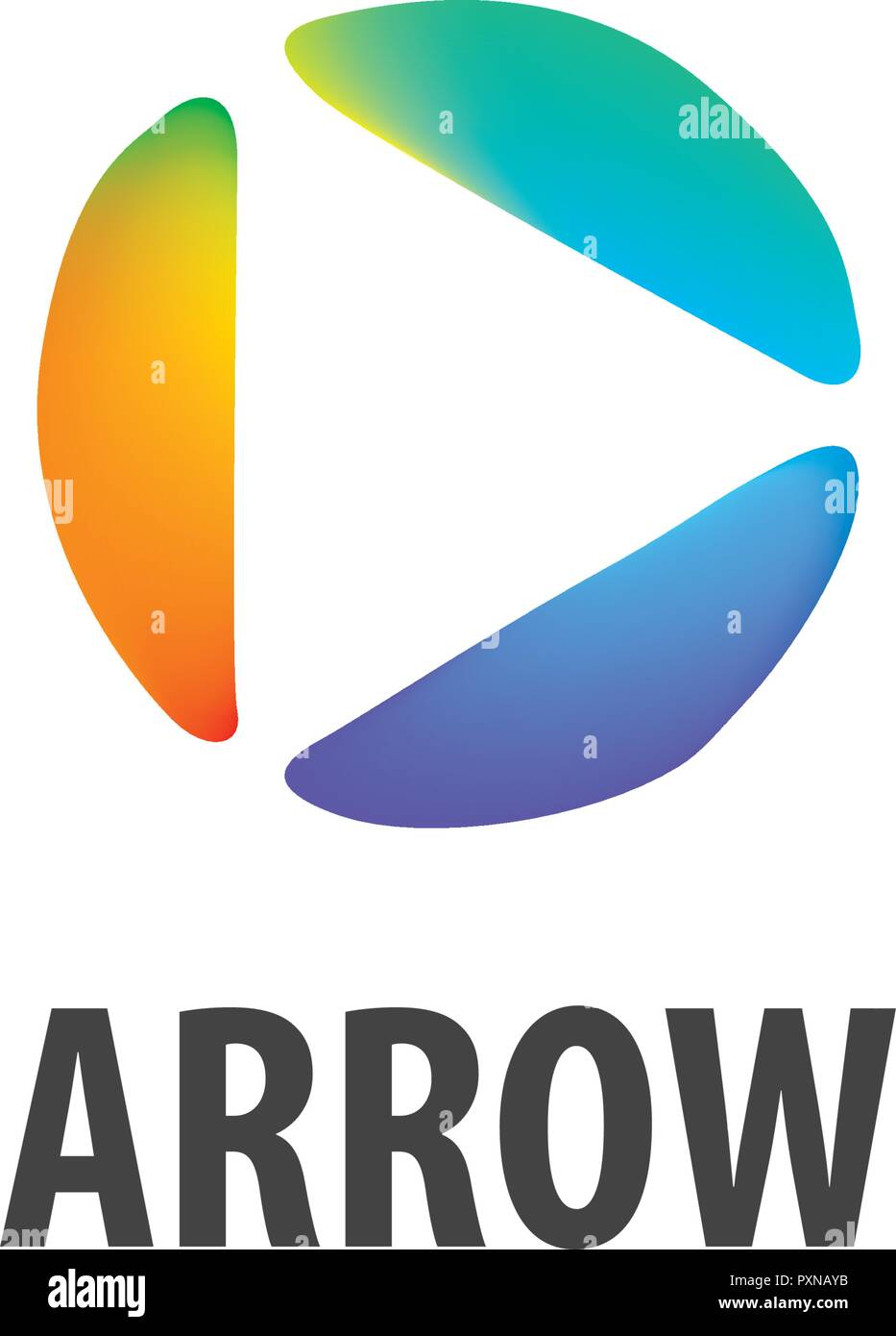 Abstract business logo icon design template with arrow Stock Vector ...