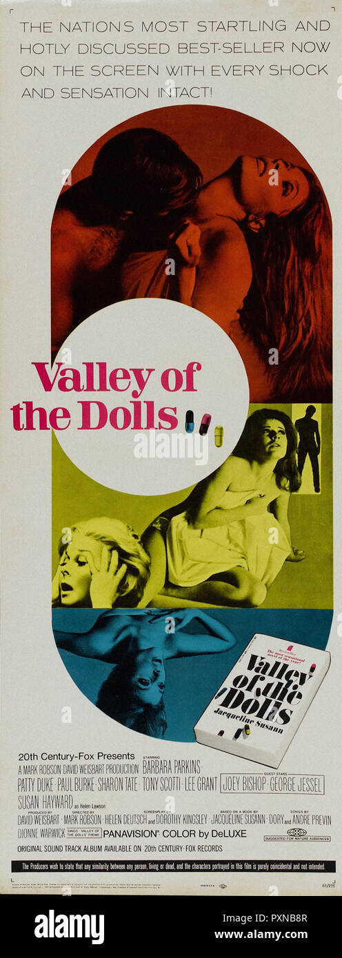 Valley Of The Dolls - Original movie poster Stock Photo