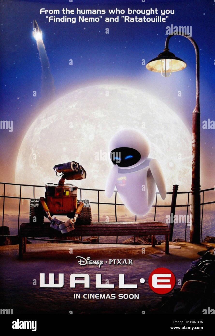 Wall E Original Movie Poster Stock Photo Alamy