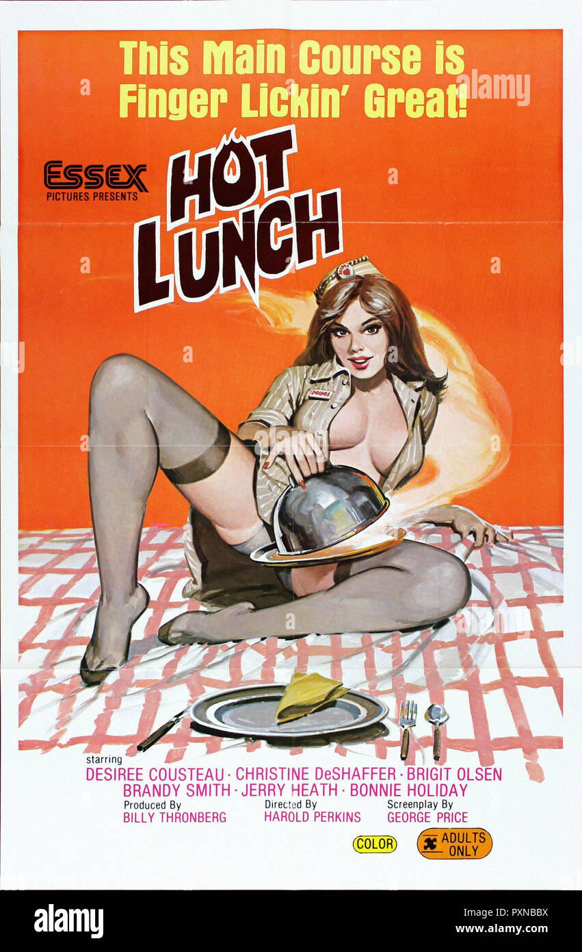 Hot Lunch - Original movie poster Stock Photo