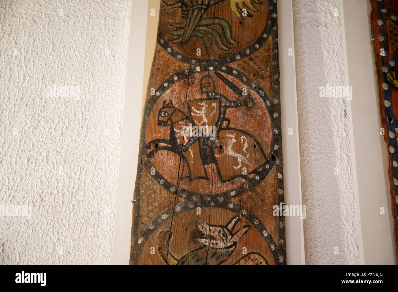 Medieval knight painting hi-res stock photography and images - Alamy