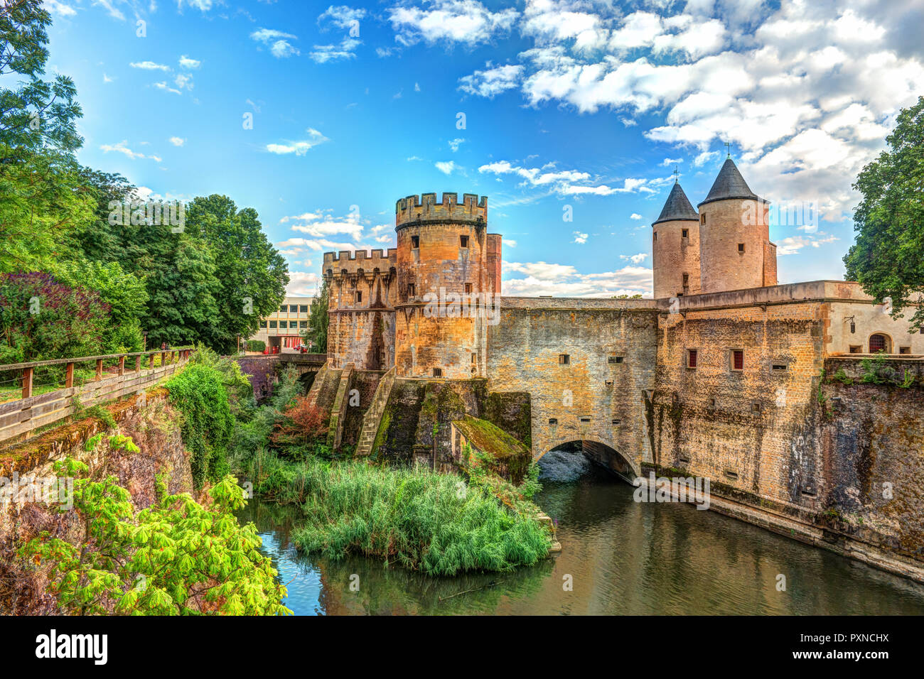 The German s Gate in Metz, France Stock Photo Alamy