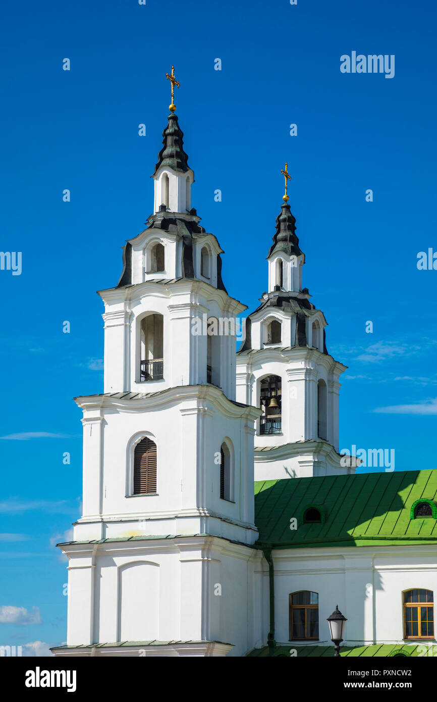 Cathedral of the Holy Spirit, Trinity Suburb, Minsk, Belarus Stock Photo
