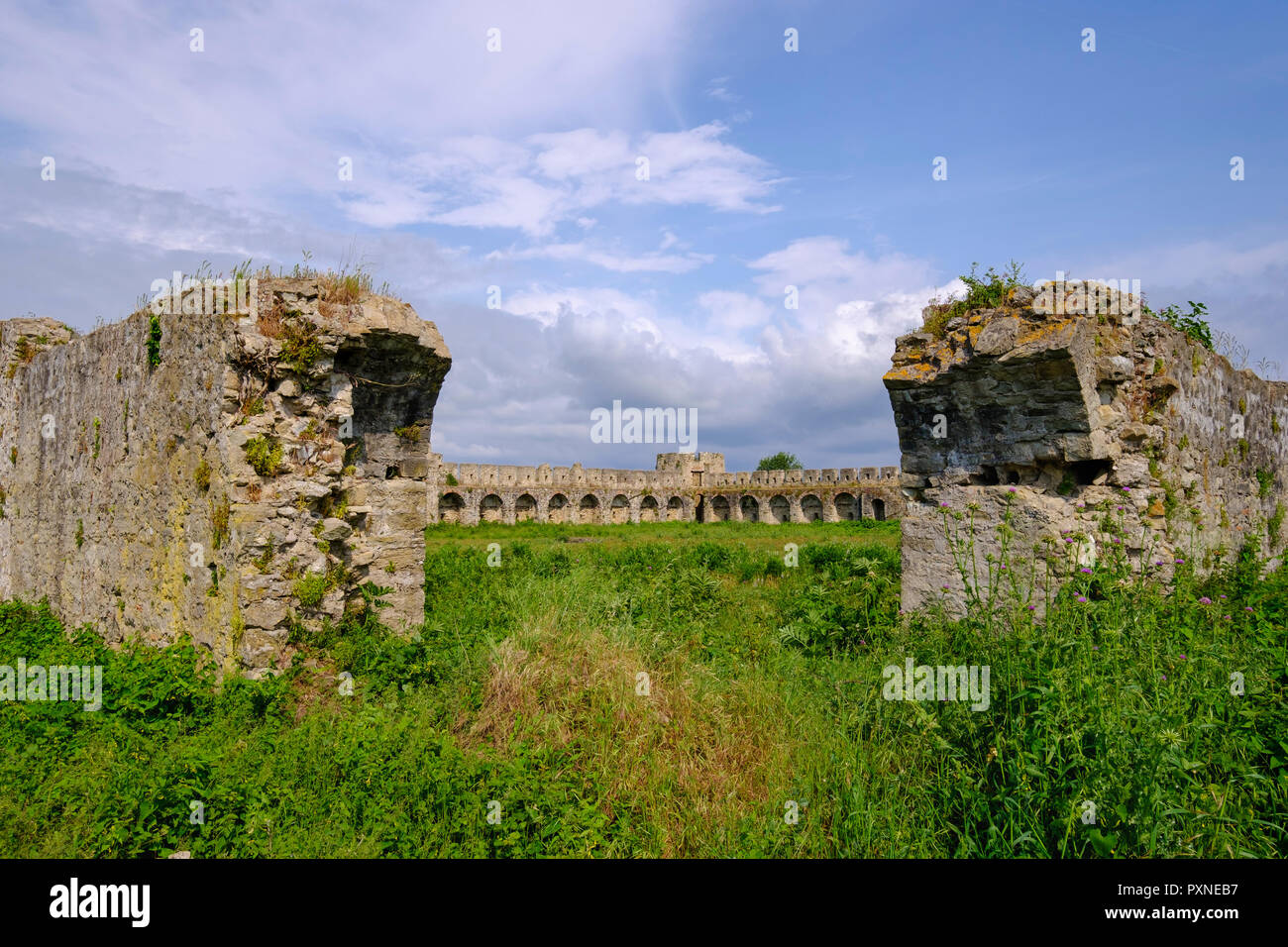 Albania, Fortress of Bashtove Stock Photo