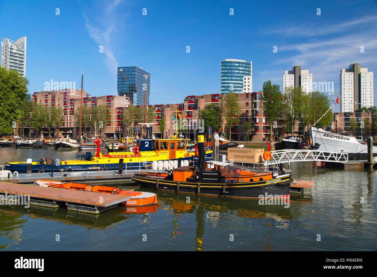 Maritime Museum, Rotterdam, Zuid Holland, Netherlands Stock Photo