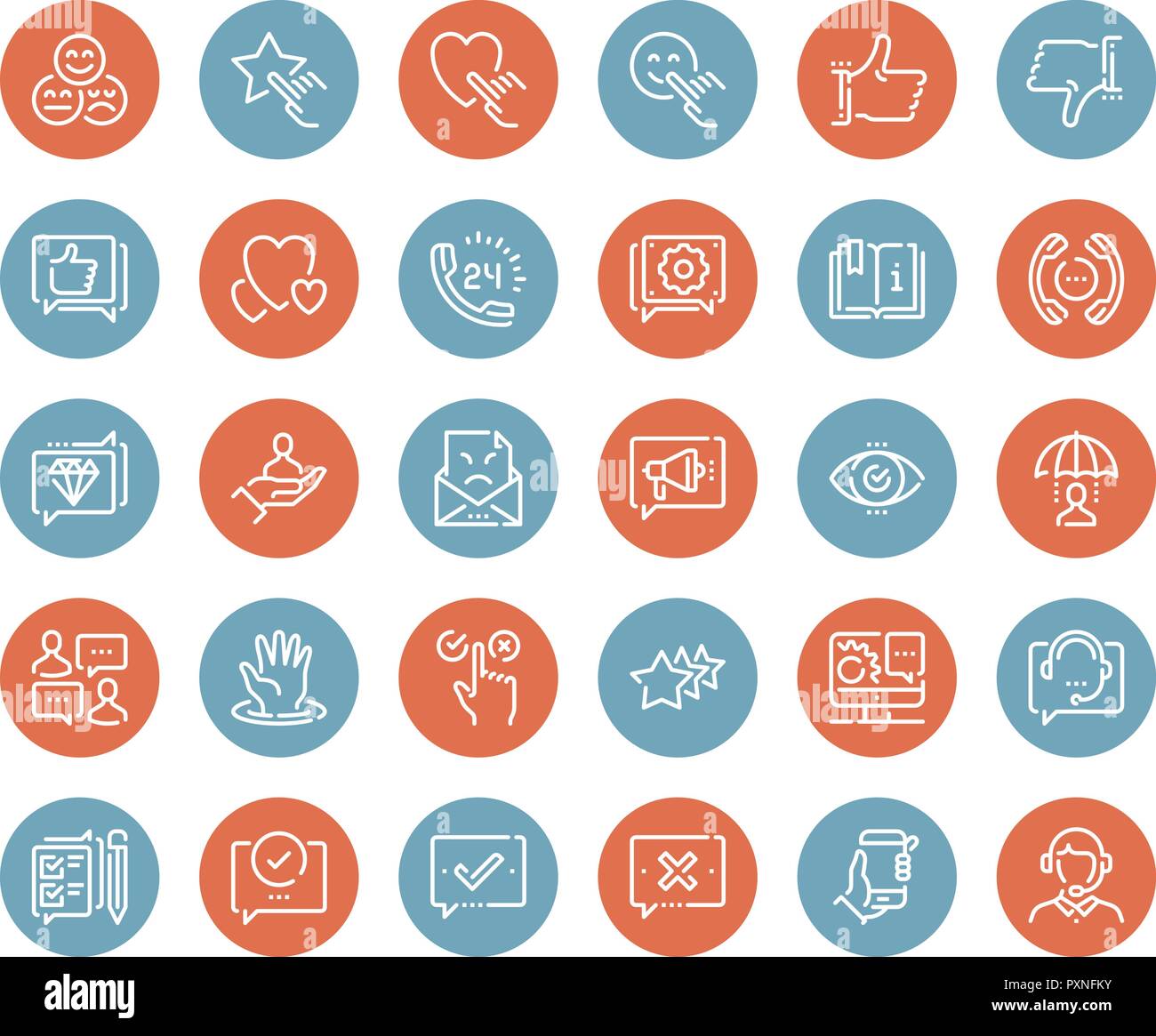 Customer Relationship Management Stock Vector