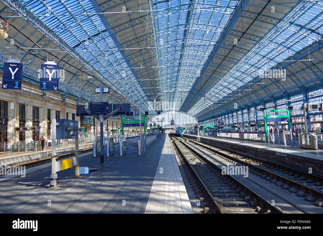 Bordeaux St Jean, one of the great French railway stations, its