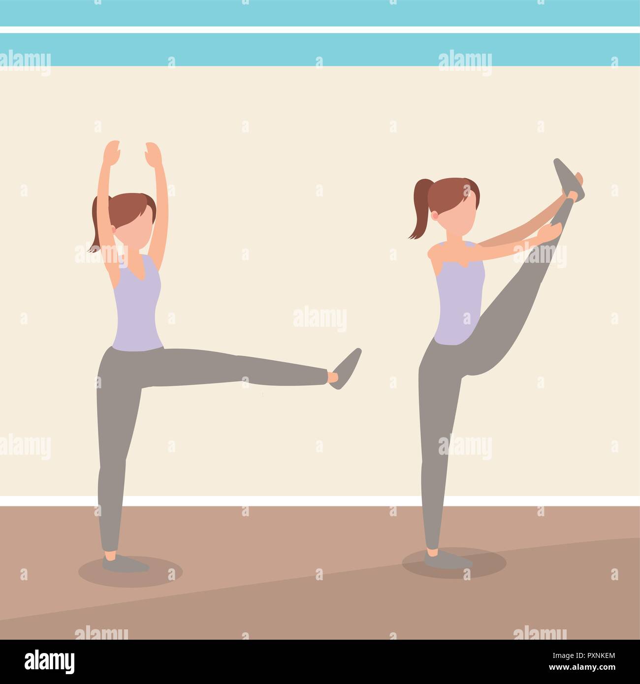 health fitness cartoon Stock Vector Image & Art - Alamy