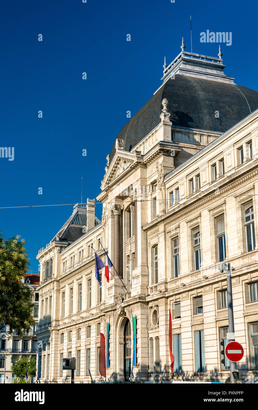 The University building in Lyon, France Stock Photo Alamy