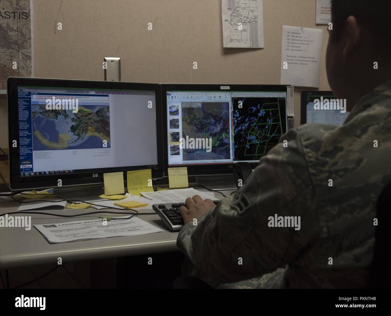 U.S. Air Force Airman 1st Class Anthony Ohara, a 35th Operations