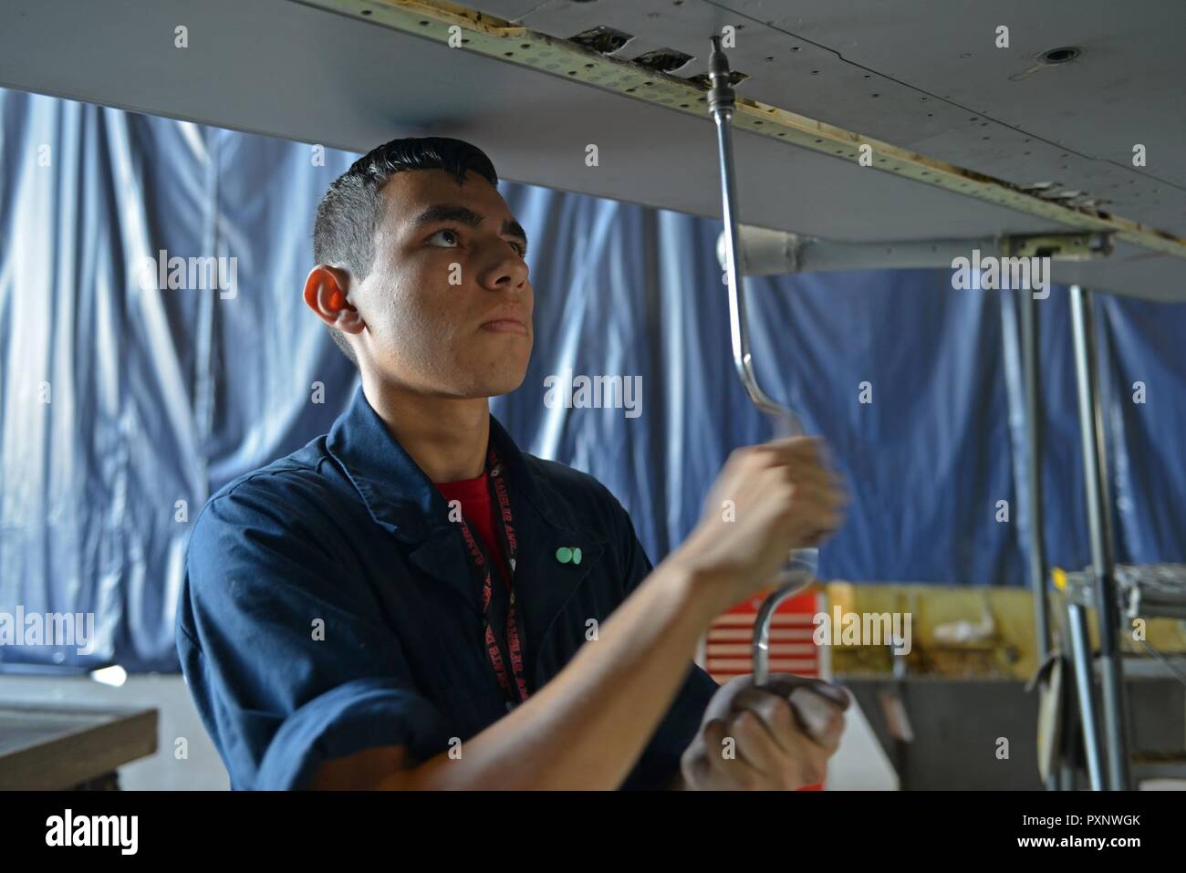 U.S. Air Force Airman 1st Class Michael De La Cruz, 20th Aircraft ...