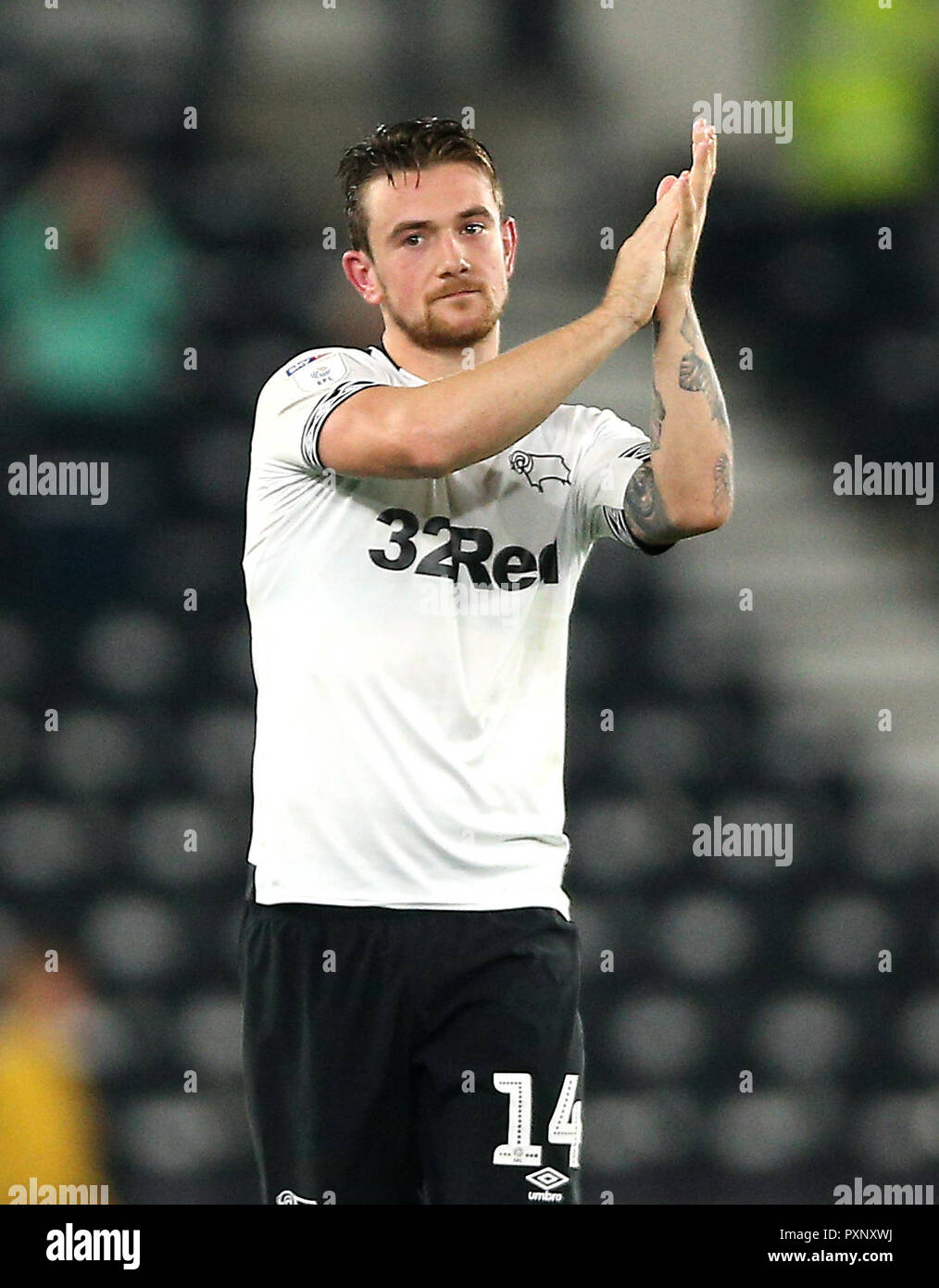 Derby County's Jack Marriott after the final whistle Stock Photo Alamy