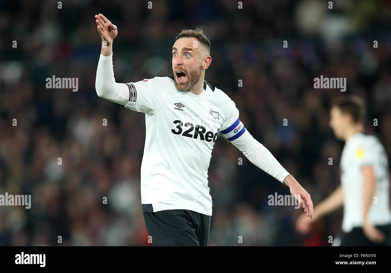 Richard Keogh, Derby County Stock Photo