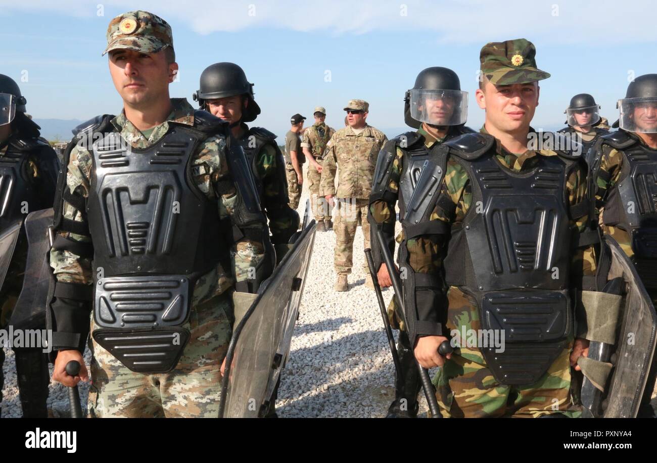 Macedonian army hires stock photography and images Alamy