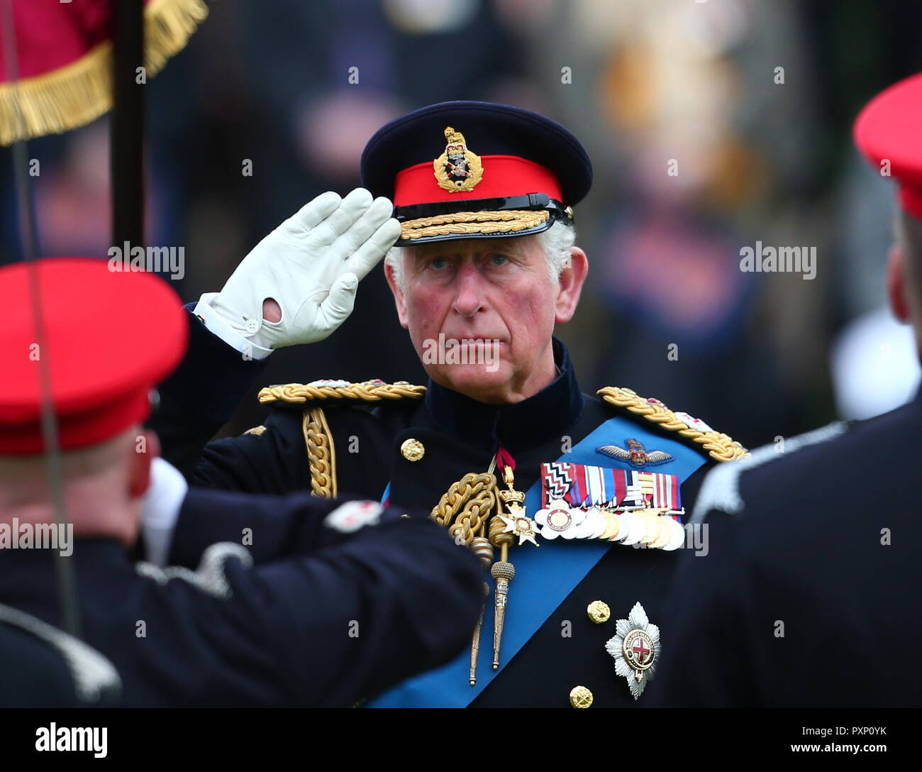 Prince Charles, The Prince of Wales, Royal Honorary Colonel The Queen's ...