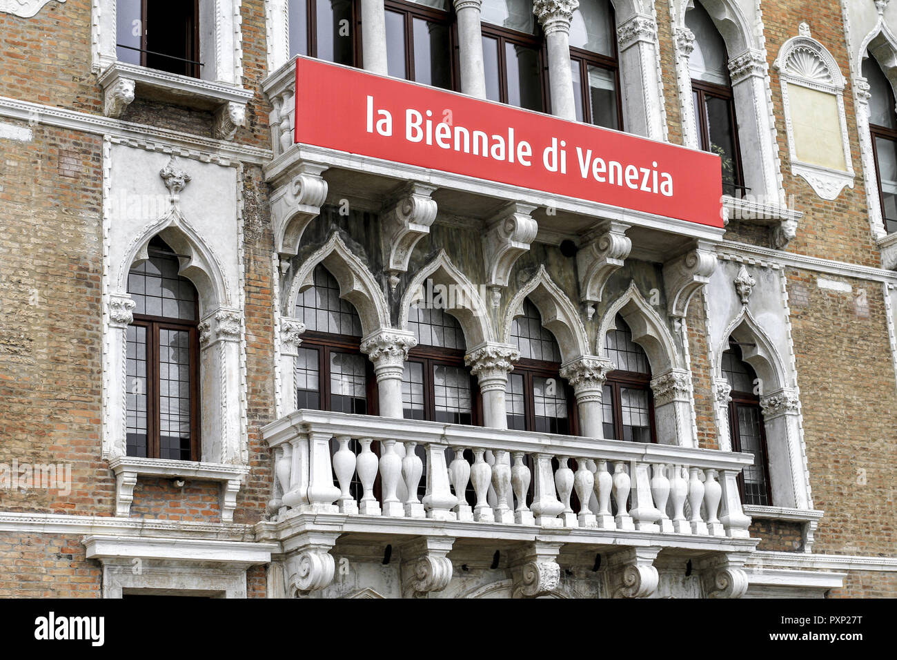 La Biennale die Venezia, Italien Venedig Stock Photo