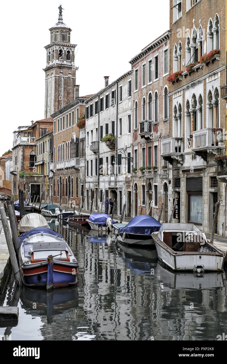 Stadtteil Dorsoduro, Venedig, Italien Stock Photo Alamy