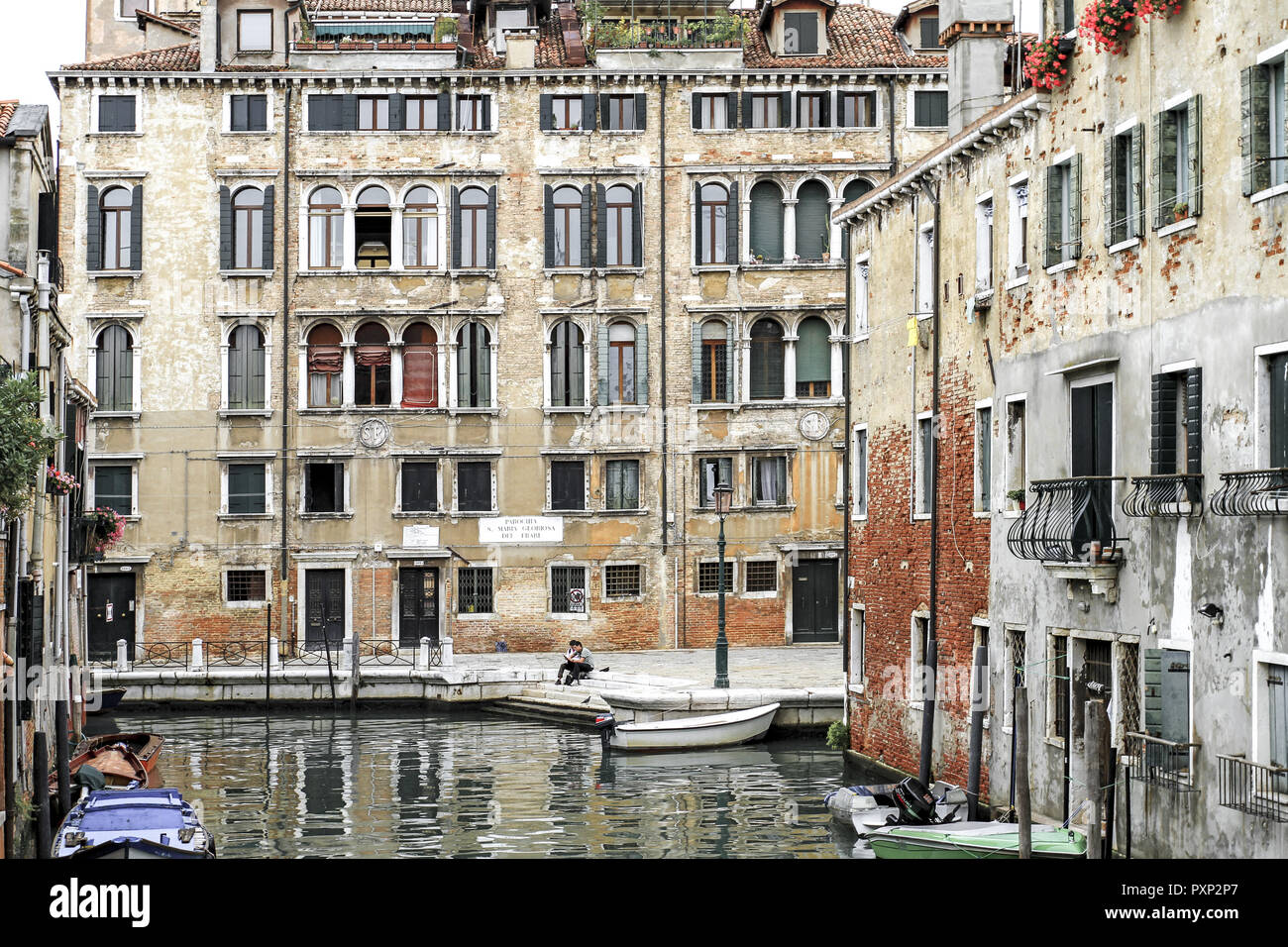 Stadtteil Dorsoduro, Venedig, Italien Stock Photo Alamy